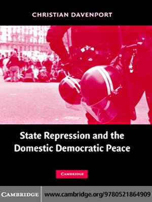cover image of State Repression and the Domestic Democratic Peace